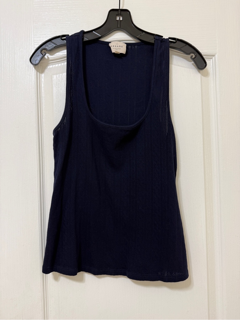 Navy Sezane Juan Tank Top